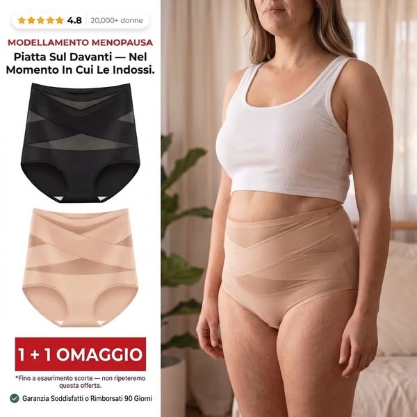 Progettata per la pancia della menopausa