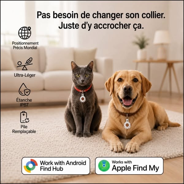 Léger, étanche, sans abonnement