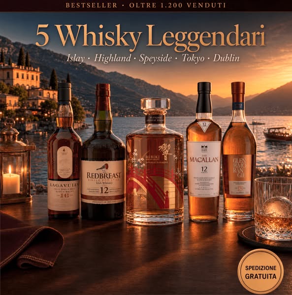 5 Whisky Leggendari · €89