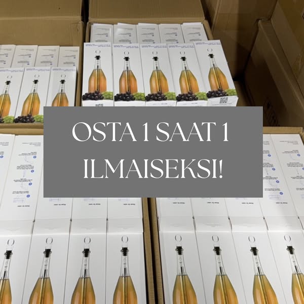 Tästä lähtien viinisi pysyy aina viileänä.