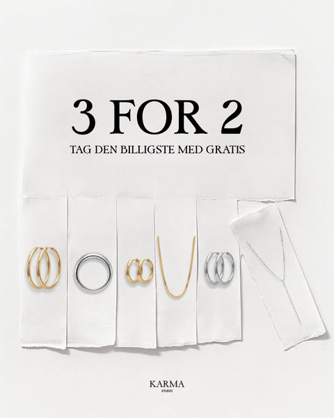 Få 3 for 2
