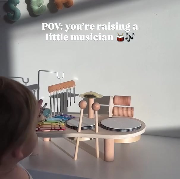 Ontdek muziek met de Houten Muziektafel