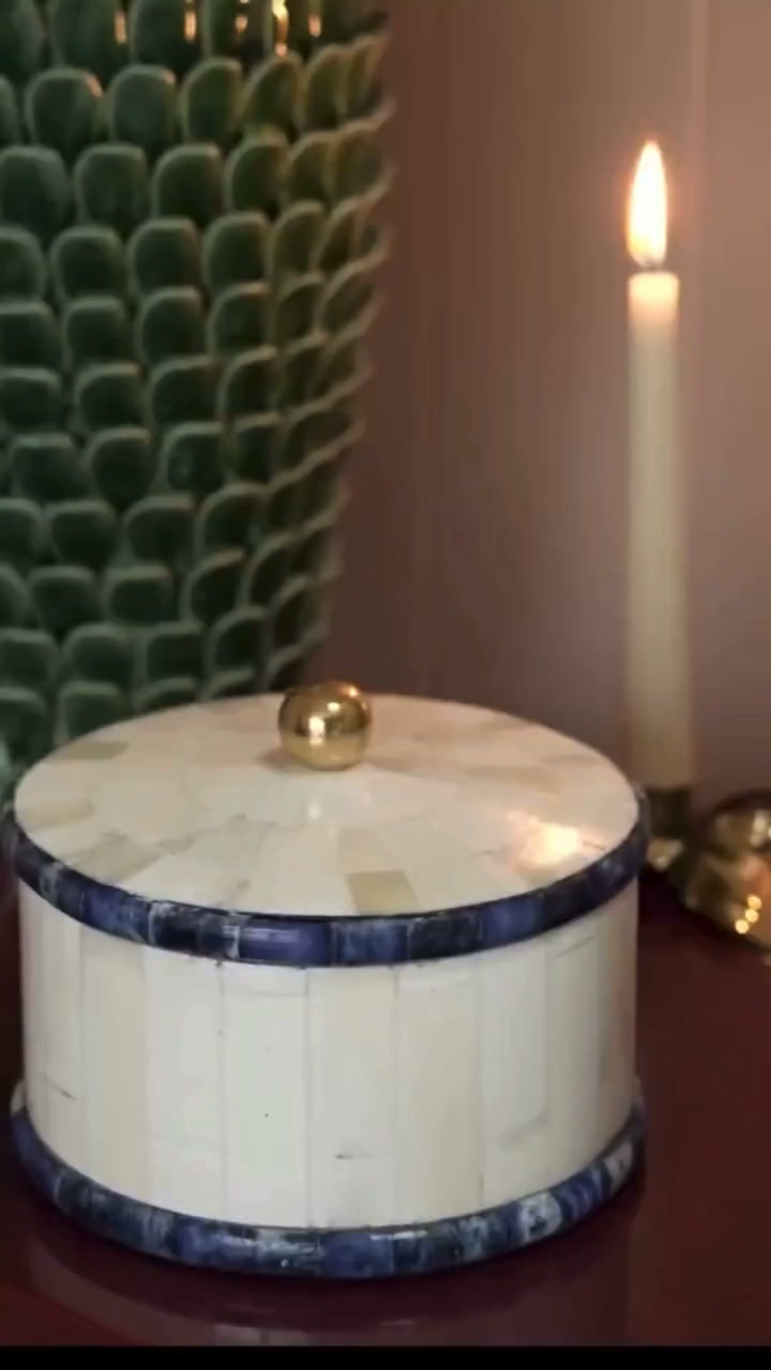 HANDMADE BONE INLAY BOX