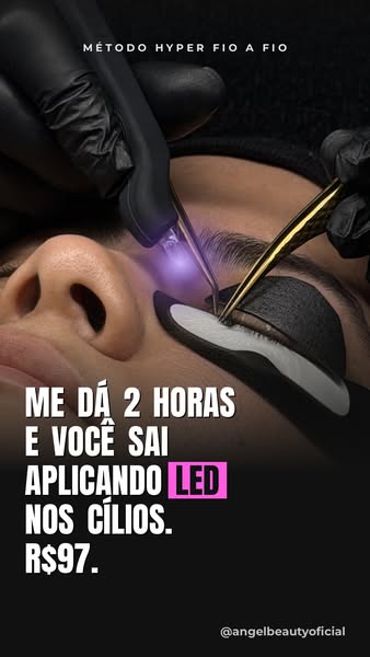 Me dá 2 horas e você sai aplicando LED