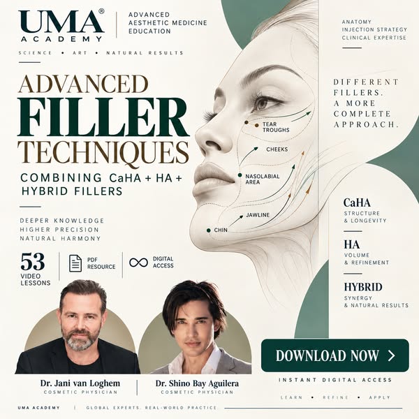 UMA Academy Advanced Filler Techniques Combining CaHA, HA and Hybrid Fillers