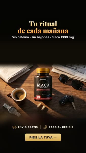 Maca 1900 mg · Envío gratis y pago al recibir