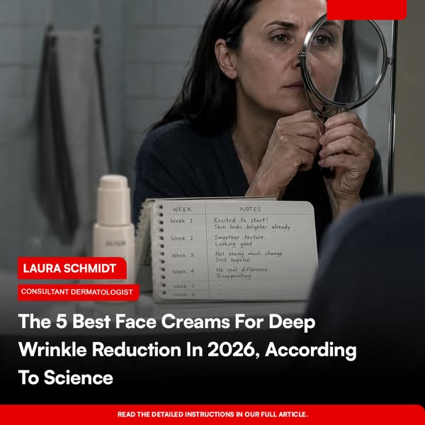 The 5 Best Face Creams For Deep Wrinkle Reduction In 2026, According To Science