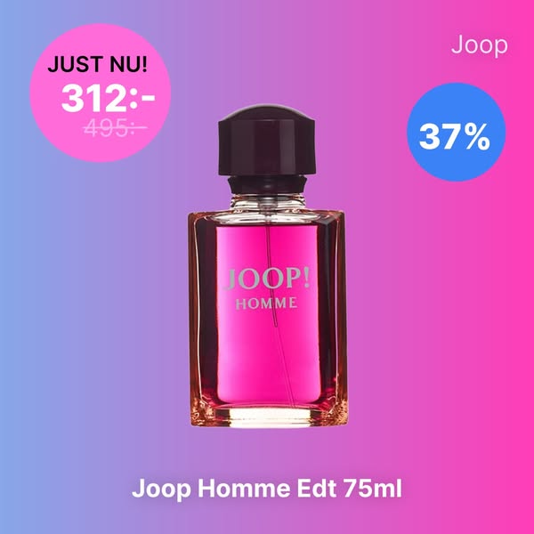 Joop Homme Edt 75ml SEK312