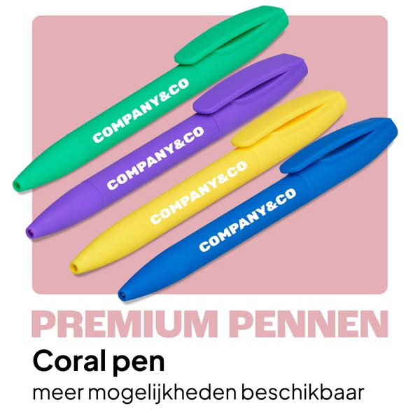 Premium pennen met logo bedrukken | Reclameland