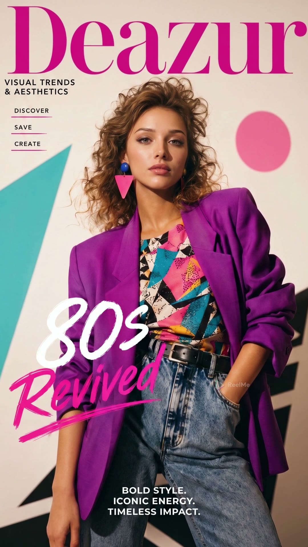 Your 80s cover shoot