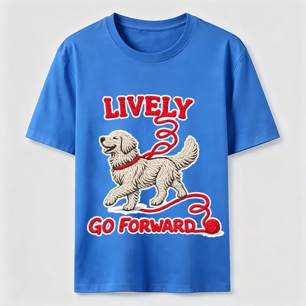 PetTaxClub Lively Go Forward Dog Classic T-Shirt