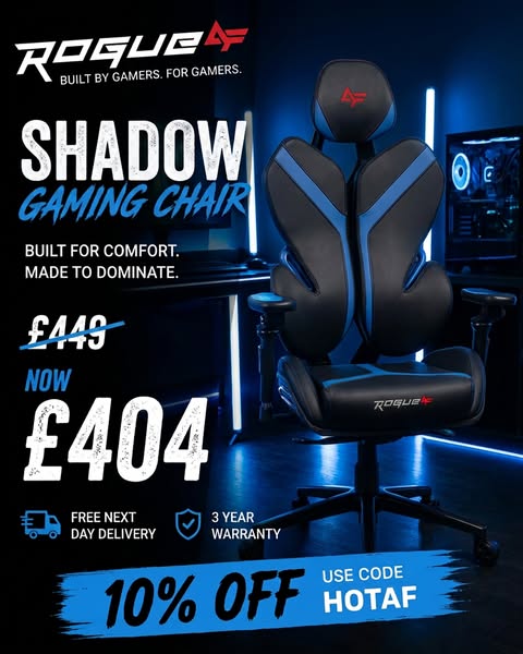 Shadow Gaming Chair £404