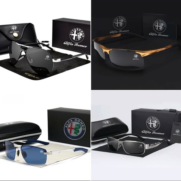 Alfa Romeo Men Polarized Sunglasses