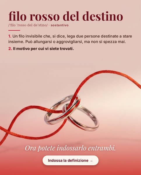Il regalo perfetto per il vostro anniversario
