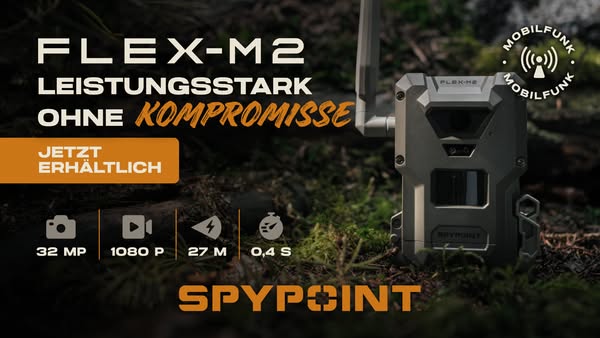 Die 4G-Wildkamera FLEX-M2 – Verpassen Sie keine Aufnahme meh