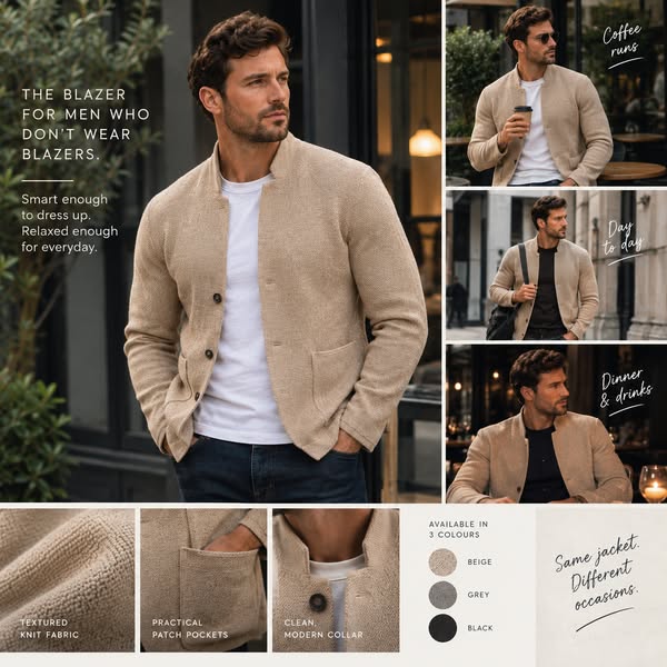 The Blazer For Men Who Hate Blazers