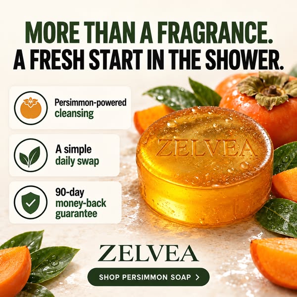 Try Zelvea Persimmon Soap