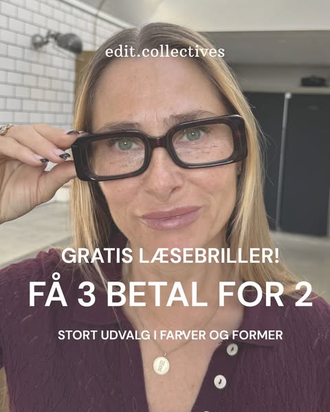 Køb 2, få 1 gratis + gratis etui + gratis fragt