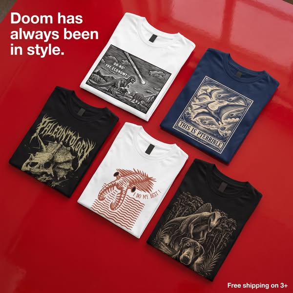 Doom, but make it natural history