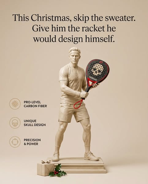 The racket you design for him
