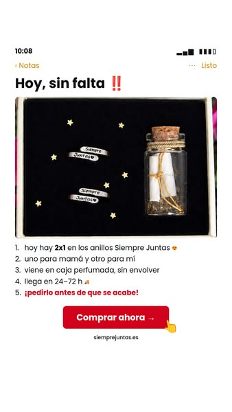 Regalamos un anillo gratis!