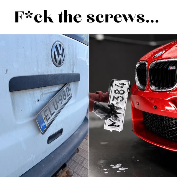 Pop License Plates in SECONDS