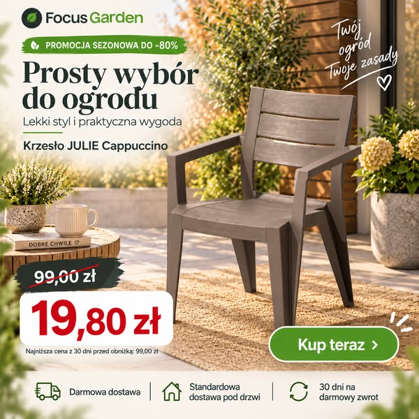 Twój ogród w lepszej cenie — do -80%