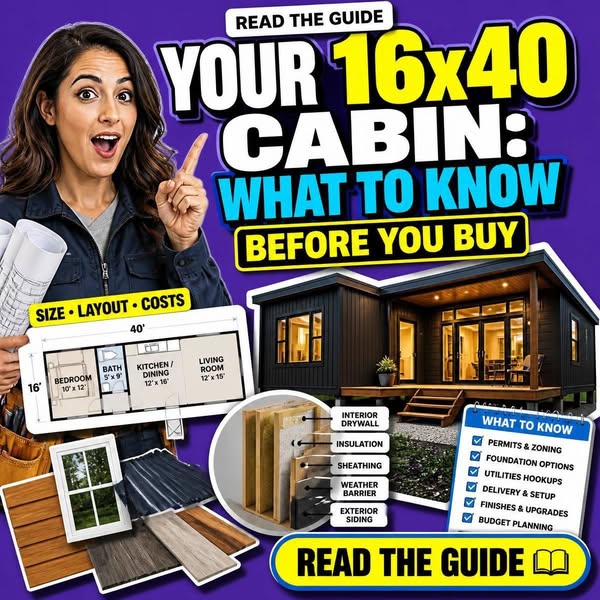 16x40 Prefab Cabin: What to Know