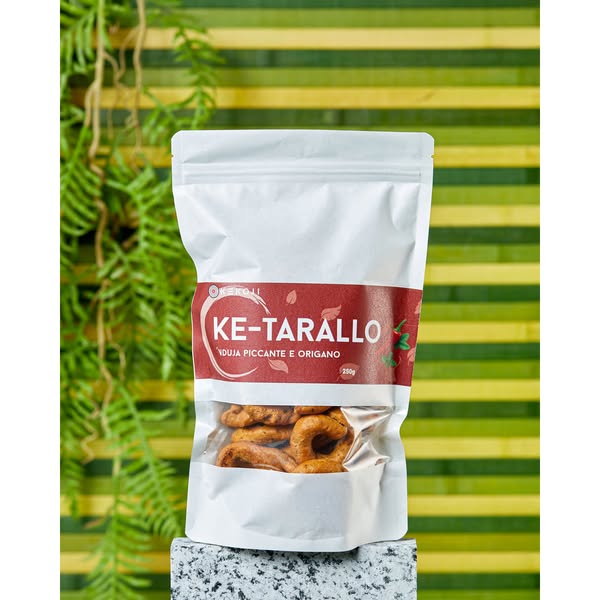 Ke-Tarallo Piccante alla ’Vduja – 250g