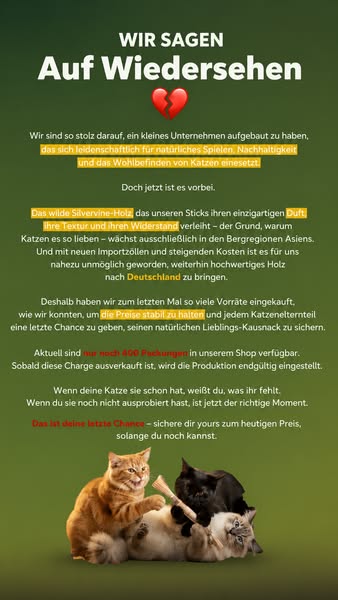 KURO stellt den Verkauf ein