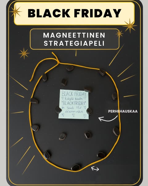 BLACK FRIDAY! Koodi: “BLACKFRIDAY”