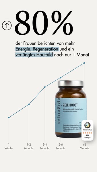 Zell Boost: Verjüngung für deine Zellen