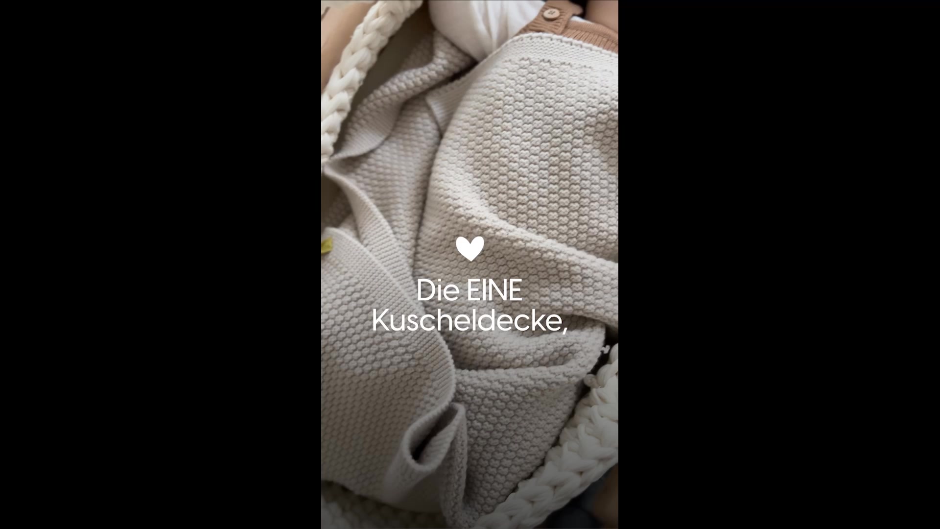 Eine Babydecke, die wärmt und kühlt
