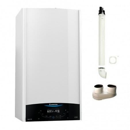 Caldaia Ariston Genus One a Condensazione Camera Stagna 35 Kw Metano/gpl 3301020 + Kit Fumi Omaggio