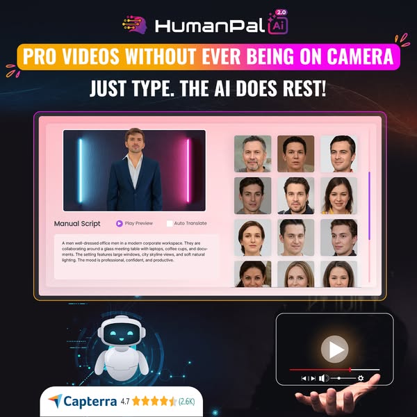 AI Humans Speak Anything You Type!
