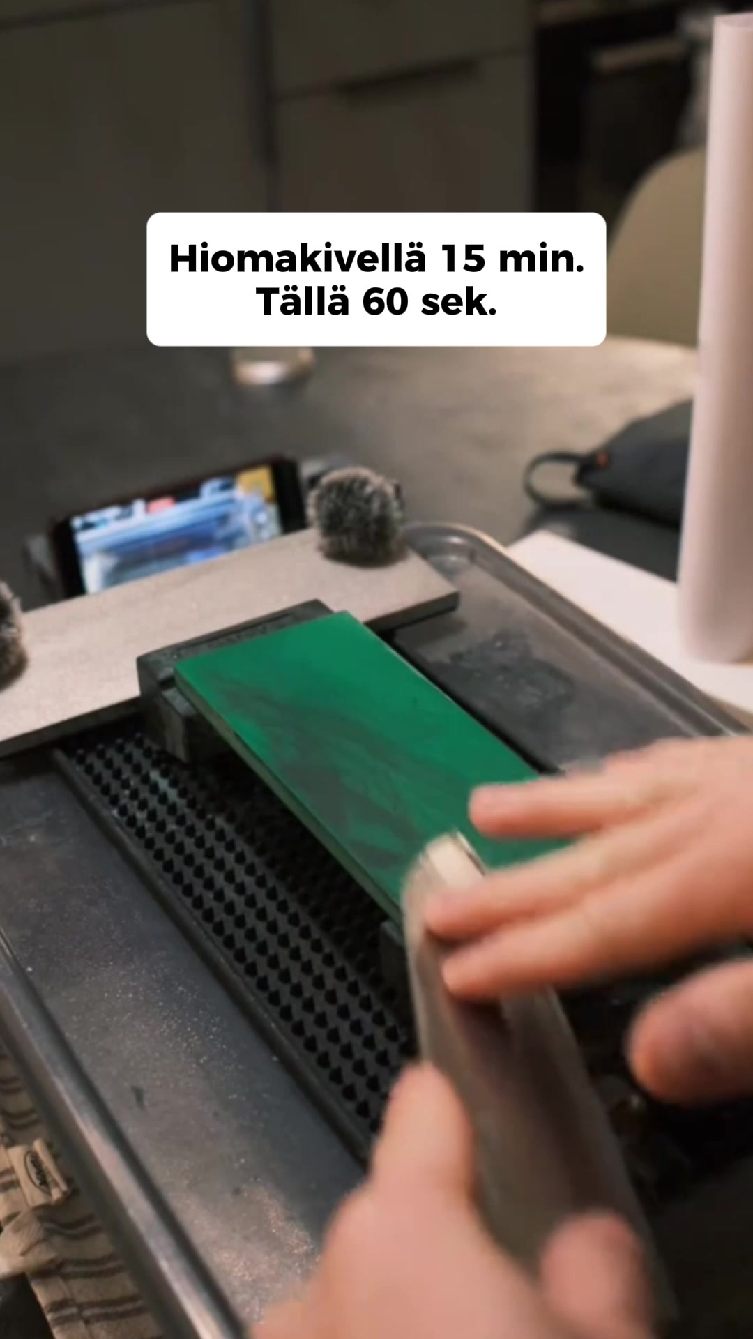 Tylsät veitset? Eivät enää.