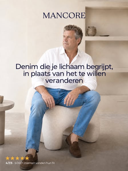 Denim dat zich aanpast aan jou. Niet andersom.