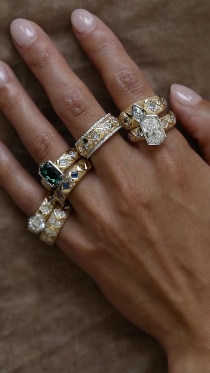 Diamond Latch Bracelet 14K Gold | Audry Rose