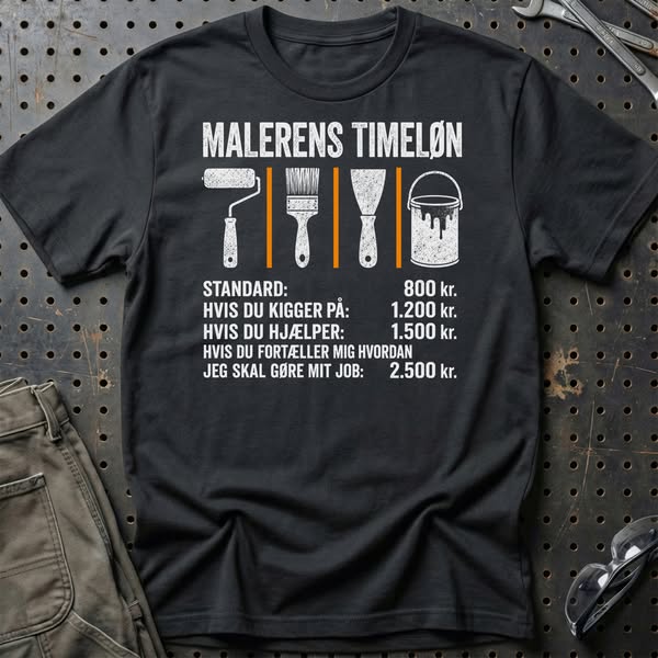 Malerens Timeløn – gaven til maleren