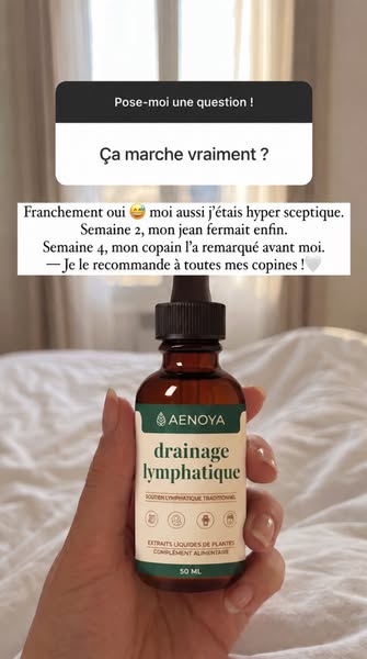 Ballonnée ? Draine ta lymphe