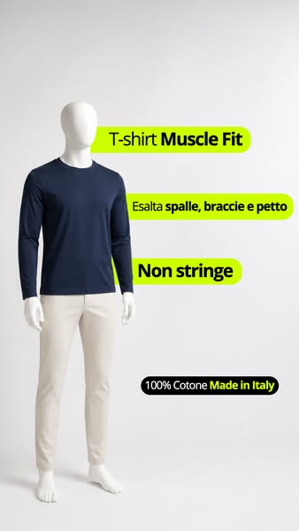 La tua T-shirt valorizza davvero il tuo fisico?