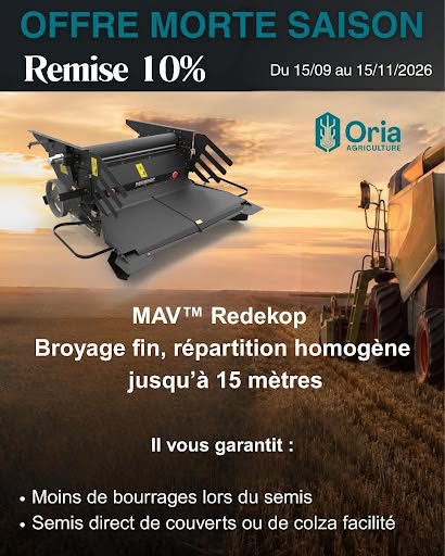 REDEKOP FRÜHBESTELLUNG -ANGEBOT: 10 % RABATT bis zum 15. November 2026