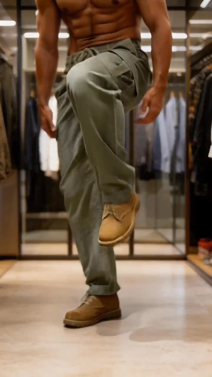 Breathable Linen Cargo Pants