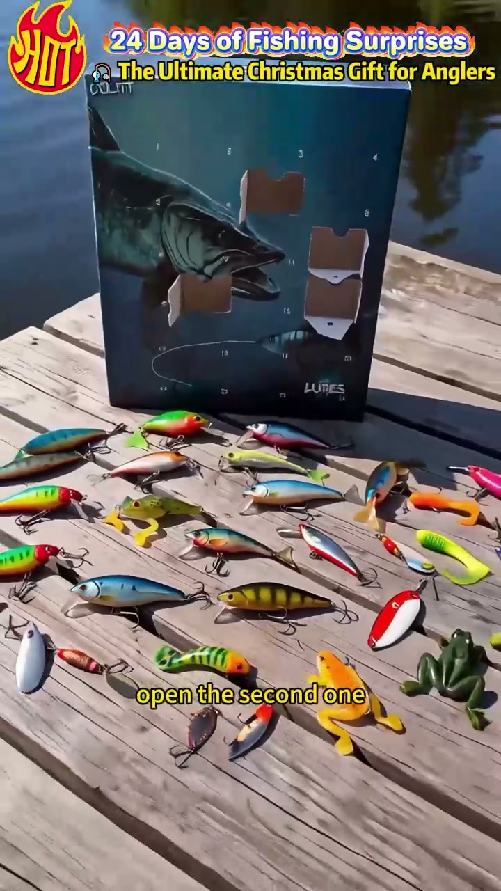 24 Days of Fishing Surprises – The Ultimate Christmas Gift for Anglers