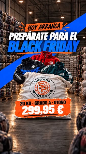 Stock vintage para Black Friday