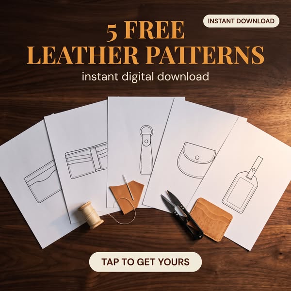 Get 5 Free Leather Patterns