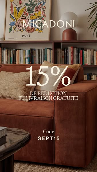 Micadoni : -15 % sur votre commande