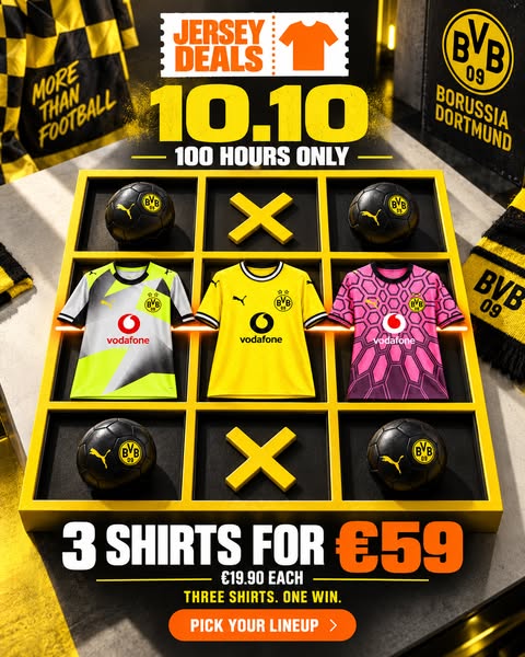 Football Shirts from €19.90 | Jersey Deals