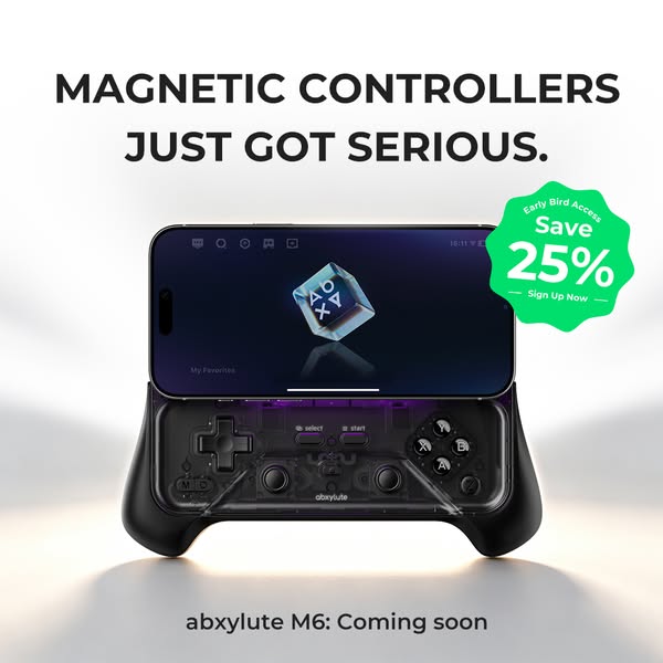 Meet M6: Full Control. Pocketable Design.