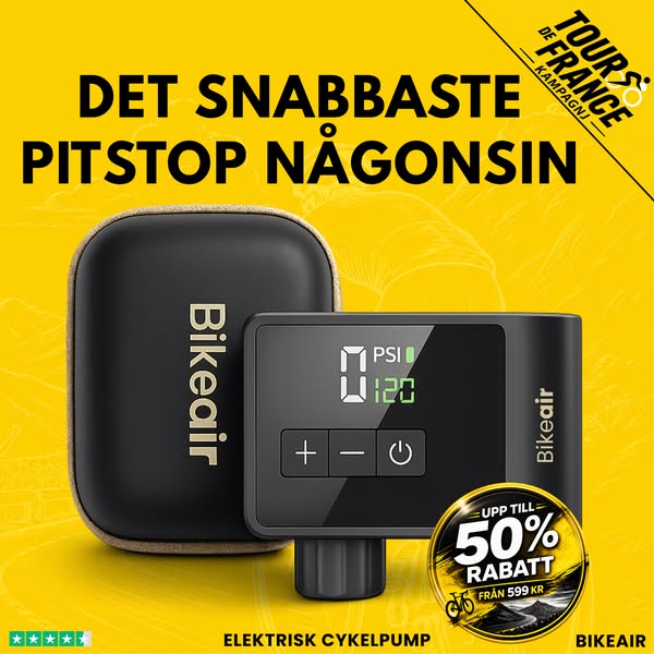 Bikeair 2i1 – Pump + fodral